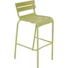 Fermob - Tabouret haut empilable Luxembourg - Vert - Aluminium laqué -...