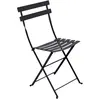 Fermob - Chaise pliante Bistro - Gris - Acier laqué - Designer Studio Fermob