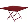 Table Carrée Pliante 128 x 128 cm Caractère en Acier FERMOB  Métal
