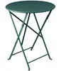 Table pliante BISTRO ronde - 02 vert cèdre - Ø 60 cm Fermob