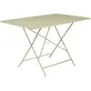 Table Rectangulaire Pliante 117 x 77 cm Bistro en Acier FERMOB  Métal