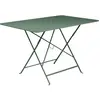Table Rectangulaire Pliante 117 x 77 cm Bistro en Acier FERMOB  Métal