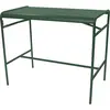 Fermob - Table haute Luxembourg - Vert - Aluminium - Designer Frédéric Sofia