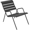 Fermob - Fauteuil empilable Monceau - Noir - Acier peint - Designer St...