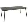Fermob - Table rectangulaire Monceau - Gris - Acier peint - Designer S...