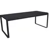 Table BELLEVIE - 196 x 92 cm - 47 anthracite mat Fermob