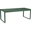 Table BELLEVIE - 196 x 92 cm - 02 vert cèdre Fermob
