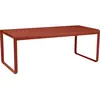 Table Rectangulaire 196 x 90 cm Bellevie en Aluminium FERMOB  Métal