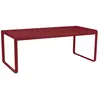 Table Rectangulaire 196 x 90 cm Bellevie en Aluminium FERMOB  Métal