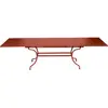 FERMOB Table Ã Allonges Romane 200/300 X 100 Cm - Ocre Rouge
