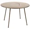 Table Ronde Ø110 cm Lorette en Acier FERMOB  Métal