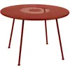 Table Ronde Ø110 cm Lorette en Acier FERMOB  Métal
