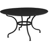 Table ronde Romane - 42 réglisse - Ø 137 cm Fermob