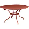 Table Ronde Ø137 cm Romane en Acier FERMOB  Métal