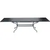 FERMOB Table Ã Allonges Romane 200/300 X 100 Cm - Carbone