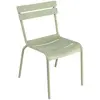 Fermob - Chaise empilable Luxembourg - Vert - Aluminium laqué - Design...