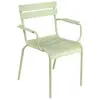 Fermob - Fauteuil empilable Luxembourg - Vert - Aluminium laqué - Desi...