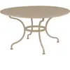 Table Ronde Ø137 cm Romane en Acier FERMOB  Métal