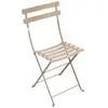 Fermob - Chaise pliante Bistro - Beige - Acier laqué - Designer Studio Fermob