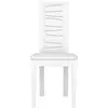 Chaise polyur thane TIAGO coloris blanc