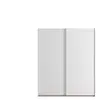 Armoire 2 portes coulissantes SUNSET coloris blanc