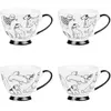 Coffret de 4 tasses Oscar 20 cl Table passion