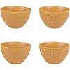 Table passion Coffret De 4 Coupelles Snow Safran