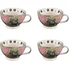 Coffret de 4 déjeuners 15 cm Cottage Table passion