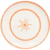 Table Passion - Assiette à dessert Tamara orange 20 cm (lot de 6)