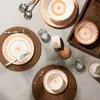 Table Passion - Assiette calotte Tamara orange 20 cm (lot de 6)