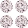 Set de 4 dessous de verre Champêtre 10 cm Table passion