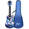 Flight TUS40 - ukulele travel en ABS - Graffiti