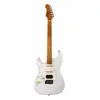 JET Guitars JS-400 Olympic White Left-Handed guitare électrique pour gaucher
