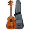Flight Natural Series Nus250 Acacia Ukulélé Soprano Avec Housse