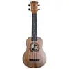 Flight TUS50 - ukulele travel en ABS - Walnut