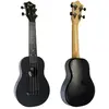 Flight, 4-String Travel Series Soprano Ukulele, Black (TUS-35 BK)