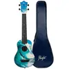 Flight Travel Series TUSL25 Surf Concert Scale ukulélé soprano avec housse