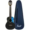 Flight Iris Concert Ukulele Black ukulélé concert avec housse