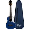 Flight Iris Concert Ukulele Dark Blue Ukulélé Concert Avec Housse
