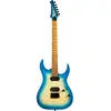 Spira Guitars S-500 QAB Trans Aqua Blue guitare électrique