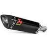 Akrapovic Silencieux Slip-on Non Homologué Line Carbon Ninja 400 18 Ref:s-k4so6-apc