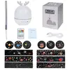 Veilleuse Enfant Lampe Etoile Projecteur, 360°Rotation Musicale Veille...