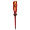 Unior Tournevis cruciforme PH3 avec lame isolée VDE, 150 mm - Idéal pour travaux électriques