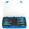 Unior Union 621419 621419-Juego de 9 destornilladores TBI en caja de plástico Serie 607PB9TBI Mixte, 10 x 10 x 5 cm