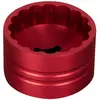 Unior Extracteur de mouvement central BBR60 CNC en aluminium anodisé rouge