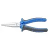 Unior 607878 607878-Alicate Punta Plana Larga 140 mm Serie 472/1BI Homme, Bleu-Bleu, 1.6cm