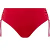 Bas de maillot de bain côtés réglables femme Lisca Portofino Rouge 42 ...