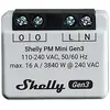 Shelly - Plus pm Mini Gen. 3 Commutateur sans fil Wi-Fi, Bluetooth