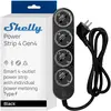 SHELLY - Multiprise Matter, Zigbee, WIFI, Bluetooth Power Strip Gen4 Noir
