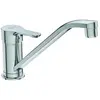 Mitigeur évier ALPHA C3 - IDEAL STANDARD - Economie d'eau - Gris - Chr...